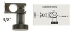 HOLDING SYSTEM ACCESSORY STANDARD CLAMP 3/8" FA1120